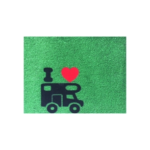 tapis d'intérieur camping-car green 40 x 60 cm - arisol