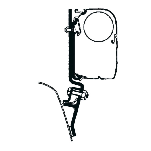 adaptateur de stores volkswagen t2 et t3 - thule