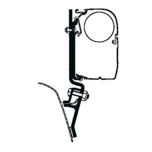 adaptateur de stores volkswagen t2 et t3 - thule