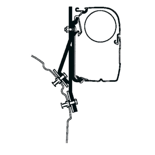 adaptateur de stores volkswagen t4 - thule