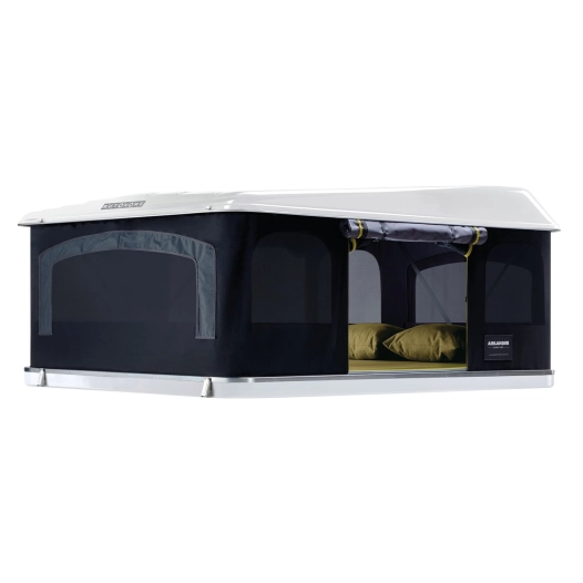 tente de toit maggiolina airlander plus 360° xl coloris carbone - autohome
