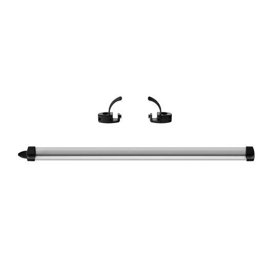 rampe de chargement xt aluminium avec barres de fixation sur porte-vélos - thule