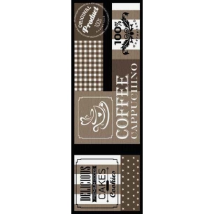 Tapis Coffee Marron 50x150 - VICA