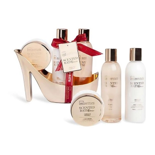 chaussures doré panier de salle de bain g180+corps 180ml+ cr mains 50ml