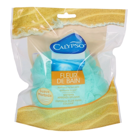 fleur de maille d'éponge calypso (fleur bain) couleurs assorties.