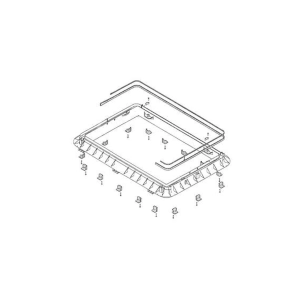 cales de montage midi heki de 25 à 29 mm - dometic
