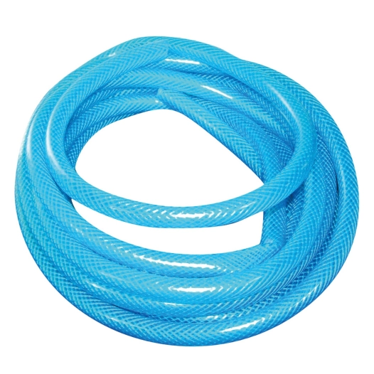 tuyau souple pvc armé diam. intérieur 10 mm / 5 m bleu