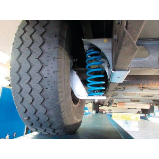 kit ressort starter x250 simple essieu pour châssis alko sous longeron - mad