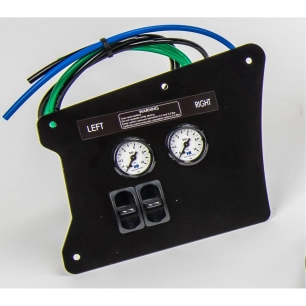 kit complet manometre double + compresseur emplacement universel - vb airsuspensions