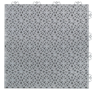 coin de finition gris pour caillebotis xl - bergo