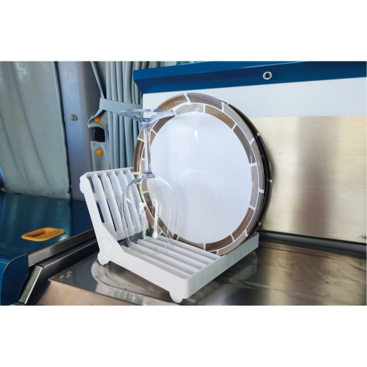 egouttoir à vaisselle pliant compact