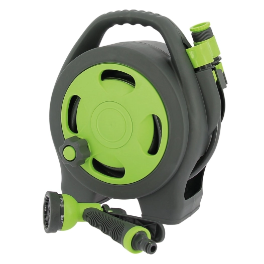 tuyau d'eau 10 m avec enrouleur compact - optima