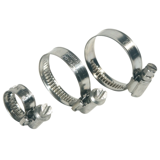 colliers plats collier plat inox pour tuyau diam. 10 mm