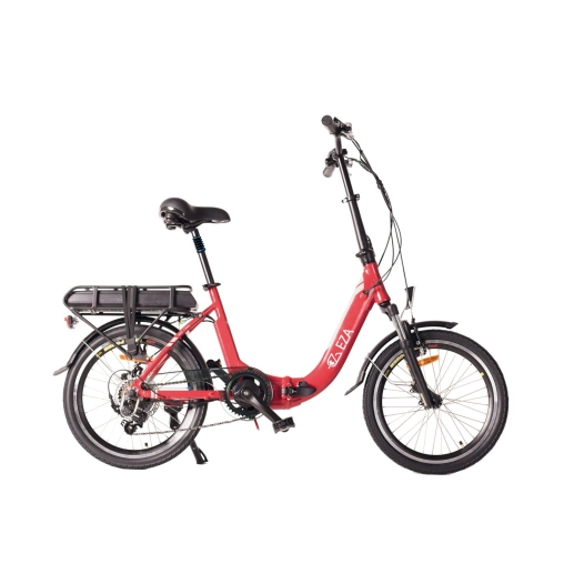 vélo à assistance électrique confort 20'' rouge 10,4ah - eza