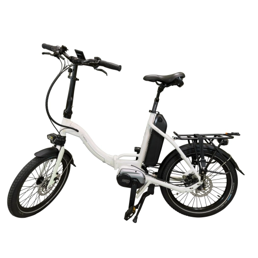 vélo à assistance électrique pliant juny blanc 17ah - vepli