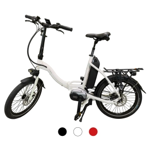 vélo à assistance électrique pliant juny rouge 11ah - vepli