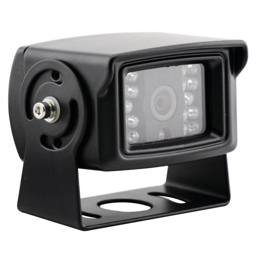 caméra de recul filaire 18 leds noire - equinoxe