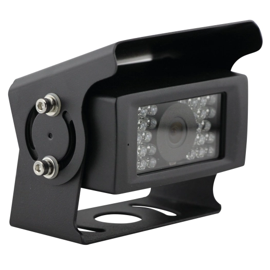caméra de recul filaire 28 leds noire - equinoxe