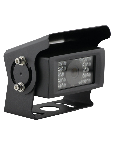 caméra de recul filaire 28 leds noire - equinoxe