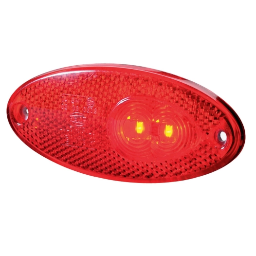 feu avant et côté 2 leds orange - hella