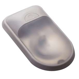 plafonnier à leds simple cadre gris. lumière cool white