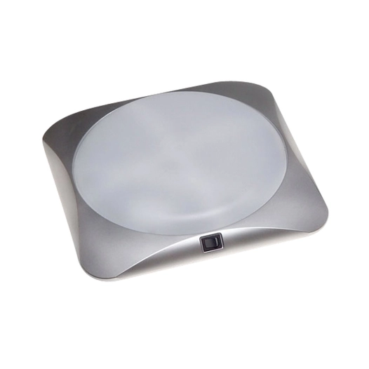 plafonnier carré à leds max blanc