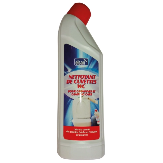 nettoyant de cuvettes wc 750 ml - elsan