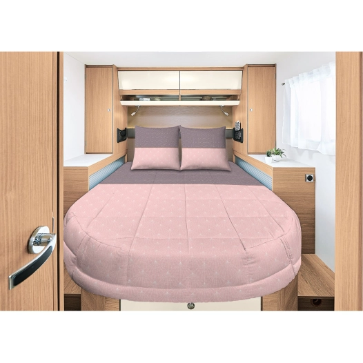 prêt à dormir art deco 160x200 cm lit central - incasa