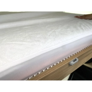 protége-matelas imperméable 140 x 190 cm lit central - incasa