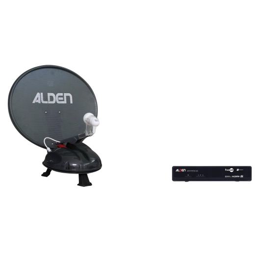 antenne satellite automatique vansat 60 satmatic hd fransat - alden