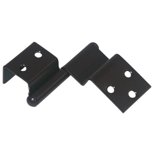 charnière dégondable pour profil de porte gauche grise