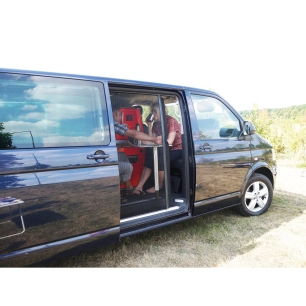 moustiquaire de porte en plissé remicare van volkswagen t5/t6 - remis