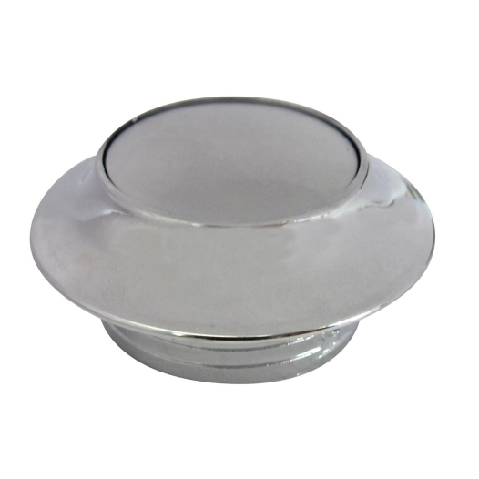 rosace + bouton argent épaisseur de porte 13 mm