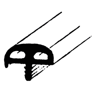 bande de chant absorbante antichoc gris clair