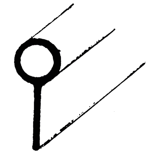 profil cache-découpe marron