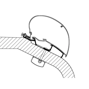 adaptateur de stores lmc liberty ti / tec 3,75 m - thule