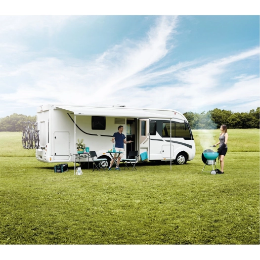 omnistor 5200 mystic gris 4,00 m boîtier anthracite - thule