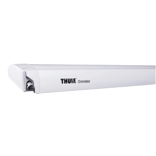 omnistor 6300 bleu saphir 4,50 m boîtier blanc - thule