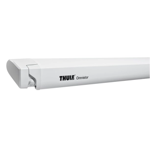 omnistor 6300 motorisé mystic gris 3,25 m boîtier blanc - thule