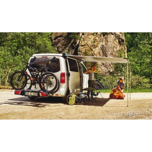 omnistor 3200 mystic gris 2,30 m boîtier anthracite - thule