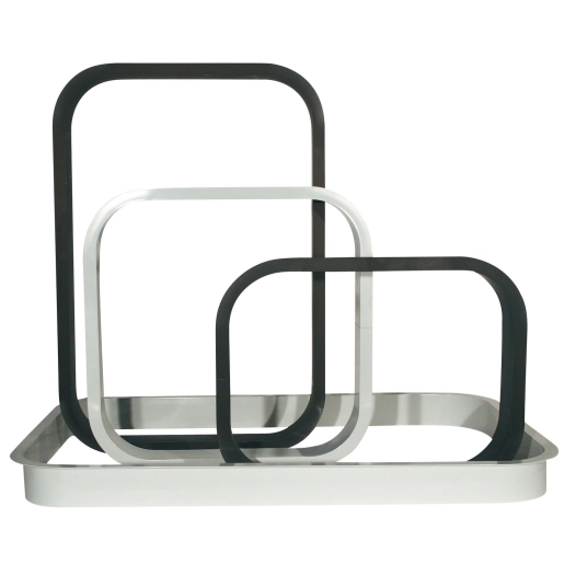 contre-cadre aluminium anodisé pour baie 800 x 600 noir - boidron