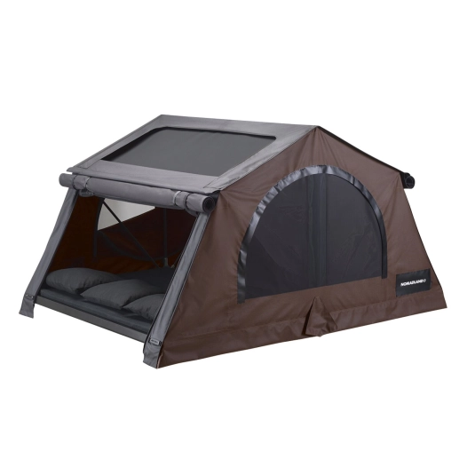 tente de toit entry level nomadland medium coloris marron - version explorer - autohome