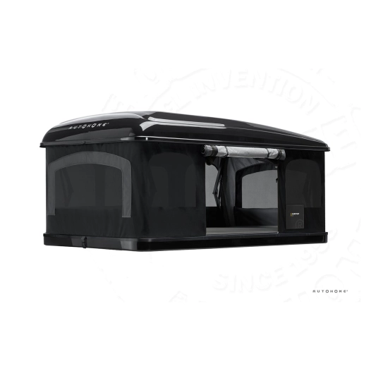 tente de toit airtop 360° medium coloris carbone coque blackstorm - autohome