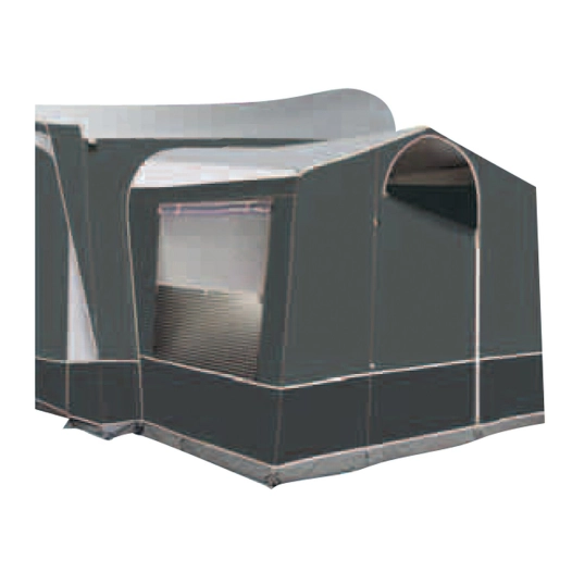 annexe de luxe pour auvent garda bleue - dorema