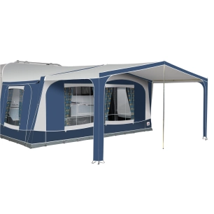 kit 3 pieds avant pour avancée palma aluminium - dorema