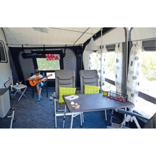 tapis de sol pvc noir 250 x 700 cm - midland