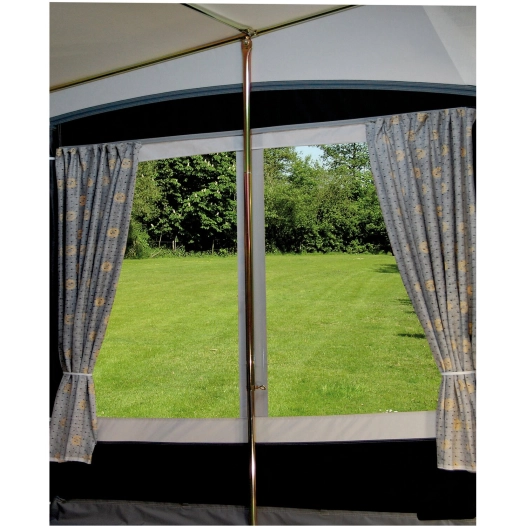 pied de renfort aluminium diam. 28 mm. - dorema