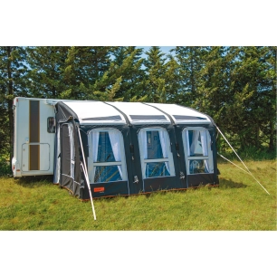 auvent indépendant gonflable celtis air longueur 390 cm - hauteur de montage 235-250 cm - soplair