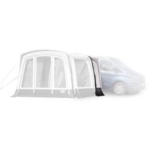 tunnel de raccordement pour auvent orion - hauteur de montage 180-210 cm - westfield