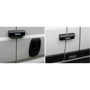 serrure pour fourgon le lot de 2 - thule